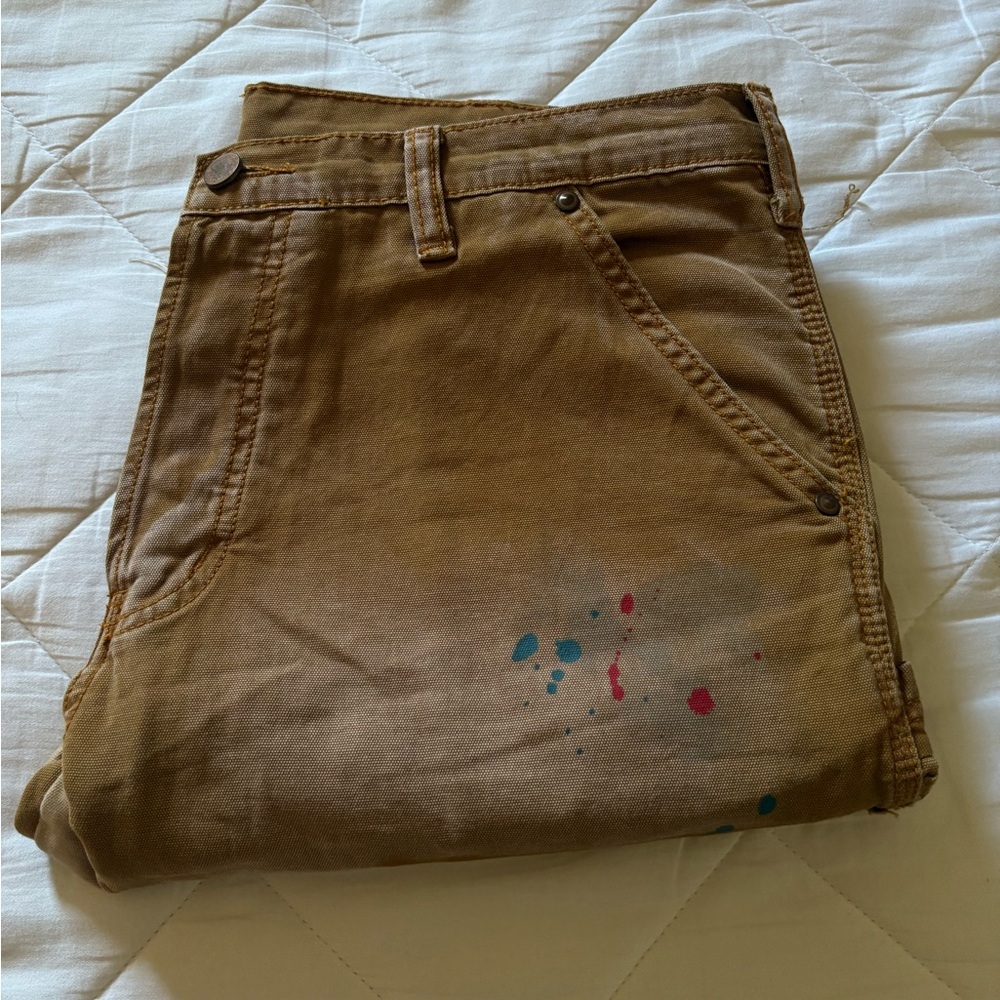 MNML Paint Splatter Flare Denim